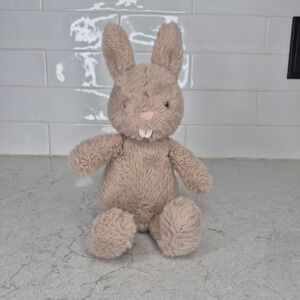 Jellycat Plush Bunny Shaggy‎ Fur Small Beige